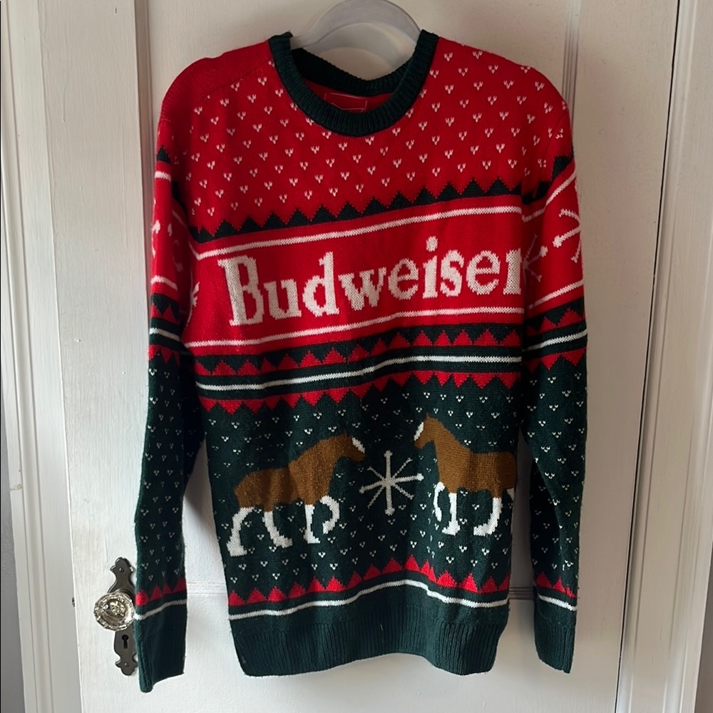 Budweiser Ugly Christmas Sweater